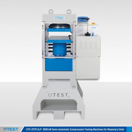 EN SEMI-AUTOMATIC Compression Testing Frame for Masonary Units, Cubes and Cylinders