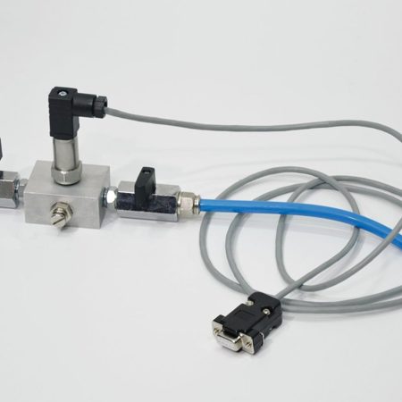 Pressure Transducer and Block for Triaxial Test Cells